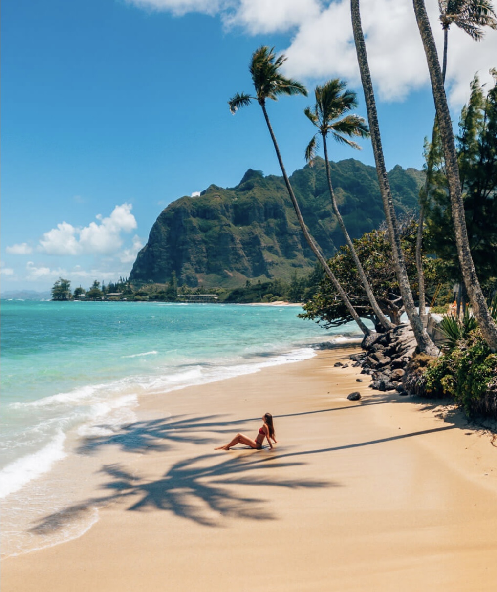 Caraíbas, Maldivas, Zanzibar, Maurícia, Seicheles, Tailândia, Cabo Verde, etc